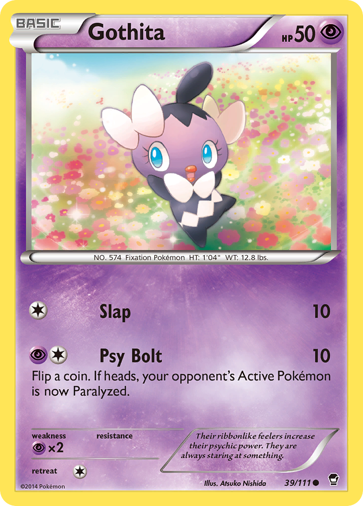 Gothita (39/111) - Furious Fists Pokémon Card