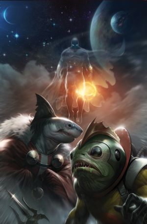 Space Ghost #5 (Cvr E Francesco Mattina Metal Virgin Variant)