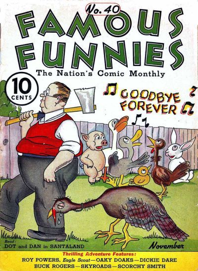 Famous Funnies #40 Comic