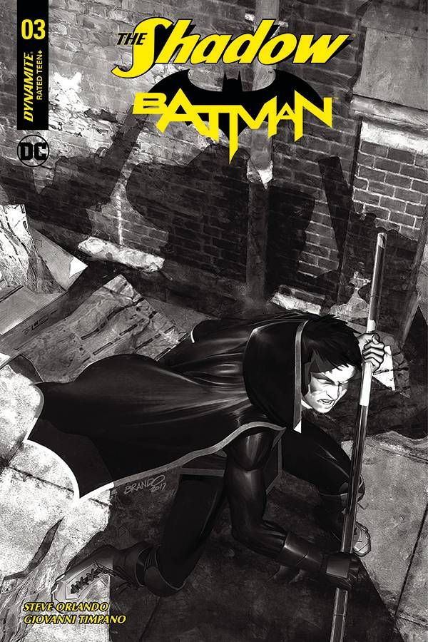Shadow/Batman #3 (Cover I 40 Copy Peterson Cover)