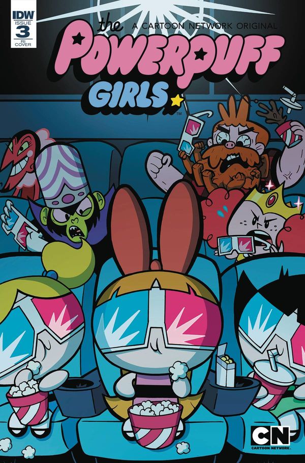 Powerpuff Girls Time Tie #3 (10 Copy Cover)