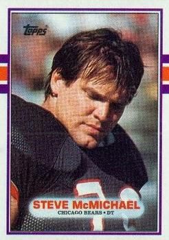 Steve McMichael 1989 Topps #69 Sports Card