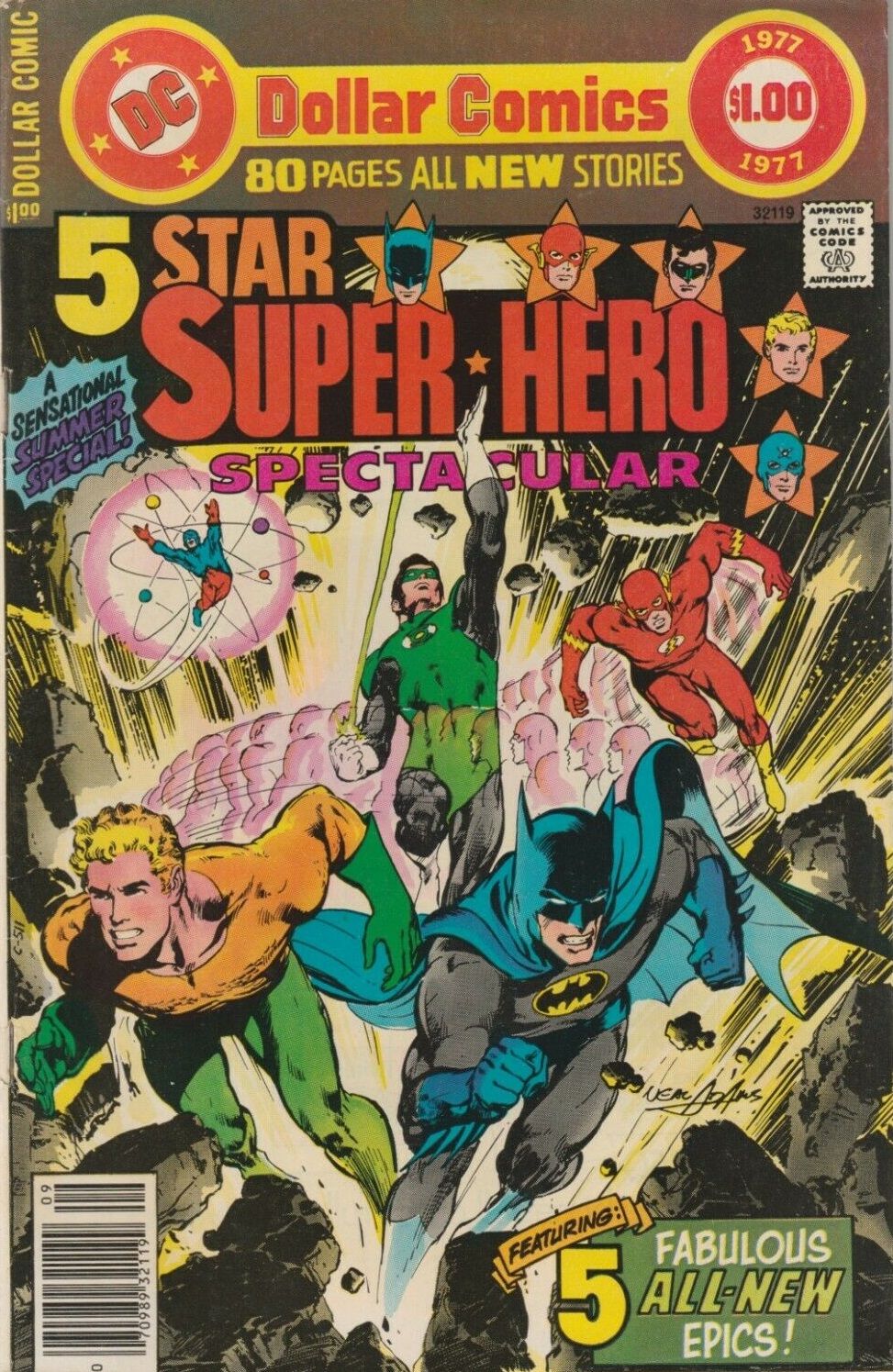 5 Star Super-Hero Sectacular Comic