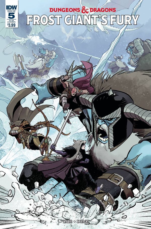 Dungeons & Dragons Frost Giants Fury #5 (Subscription Variant)