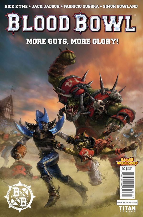 Blood Bowl: More Guts, More Glory! #2 (Cover D Game Variant)
