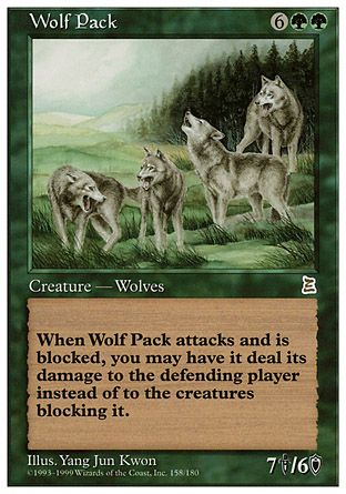 Wolf Pack (Portal Three Kingdoms) Trading Card