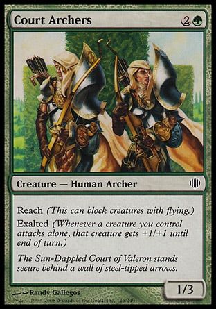 Court Archers (Shards of Alara) Trading Card