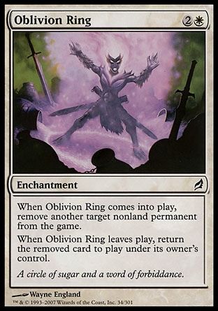 Oblivion Ring (Lorwyn) Trading Card