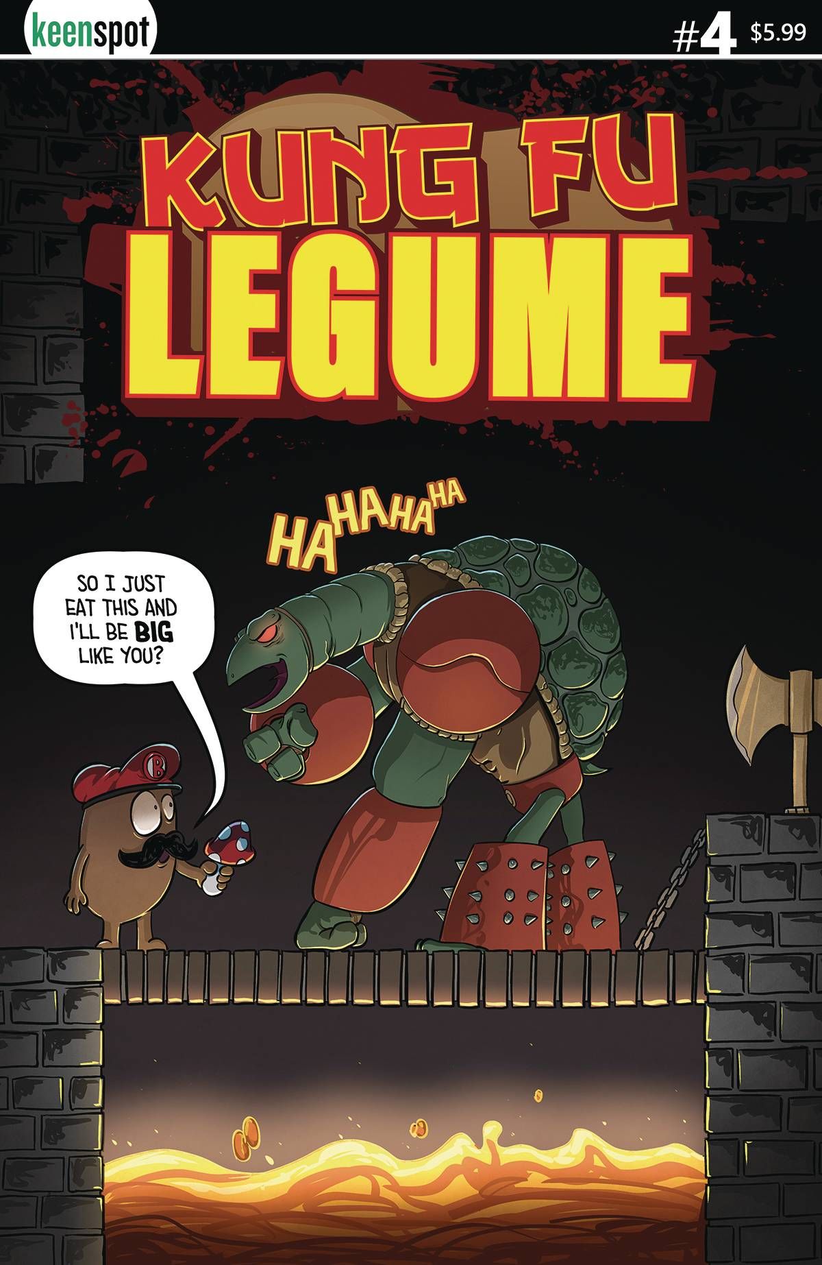 Kung Fu Legume #4 Comic