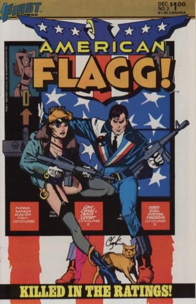 American Flagg #3 Comic