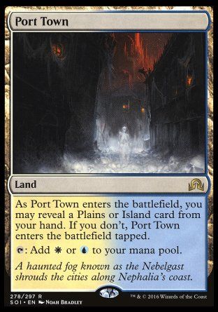 Port Town (Shadows over Innistrad) Trading Card