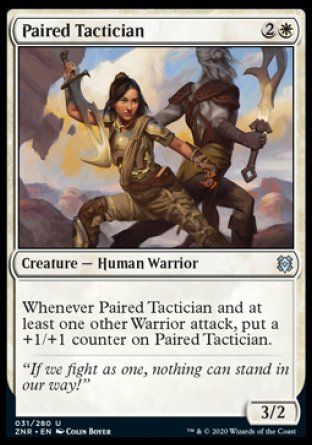 Paired Tactician (Zendikar Rising) Trading Card