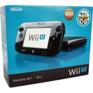 Wii U Black 32GB [Deluxe Set]