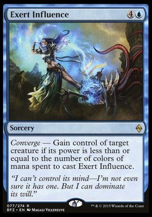 Exert Influence (Battle for Zendikar)