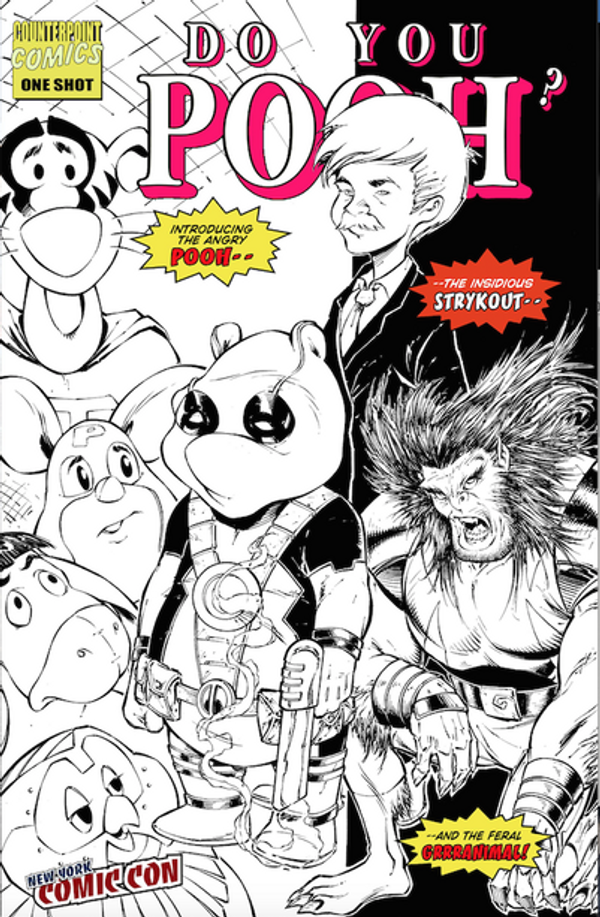 Do You Pooh? #1 (NYCC AP Sketch Cover)
