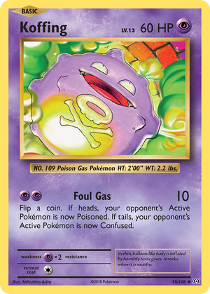 Koffing (50/108) - Evolutions