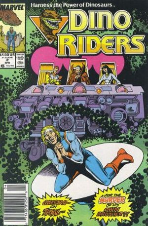 Dino Riders #2 (Newsstand Edition) Value - GoCollect