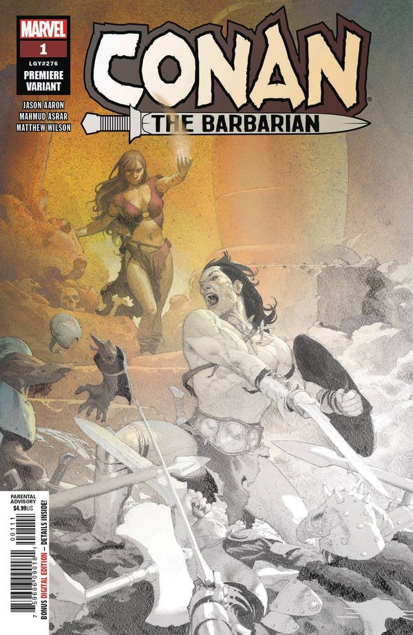 Conan The Barbarian #1 (Ribic Prem Variant)