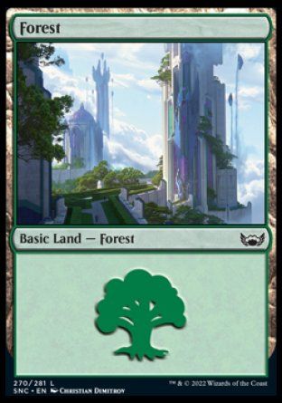 Forest (Streets of New Capenna) Trading Card