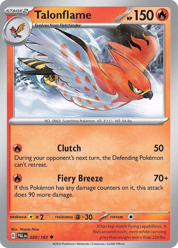 Talonflame (30/193) - Paldea Evolved