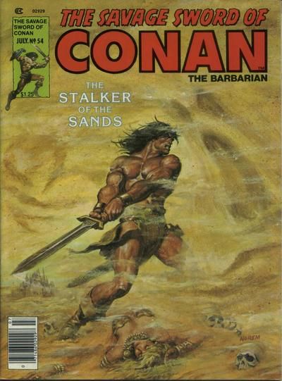 The Savage Sword of Conan #54 Comic
