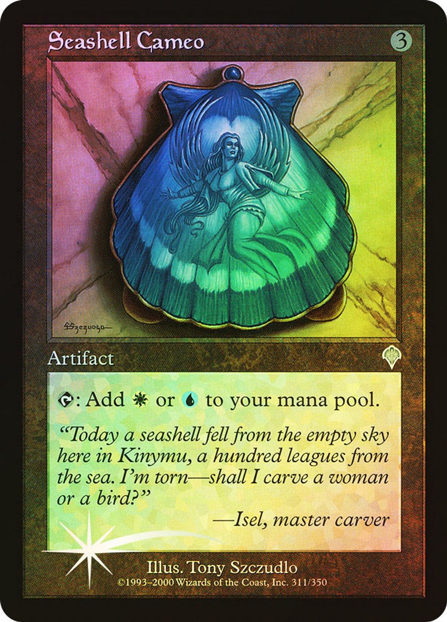 Seashell Cameo (Invasion - Foil) Trading Card