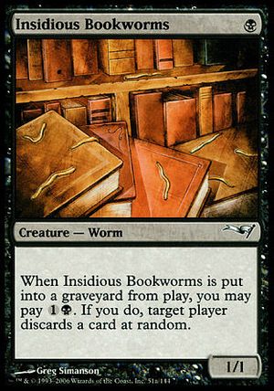 Insidious Bookworms (Coldsnap Theme Decks)