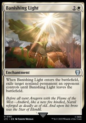 Banishing Light (The Lord of the Rings Commander Decks)