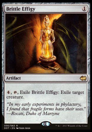 Brittle Effigy (Merfolks vs. Goblins) Trading Card