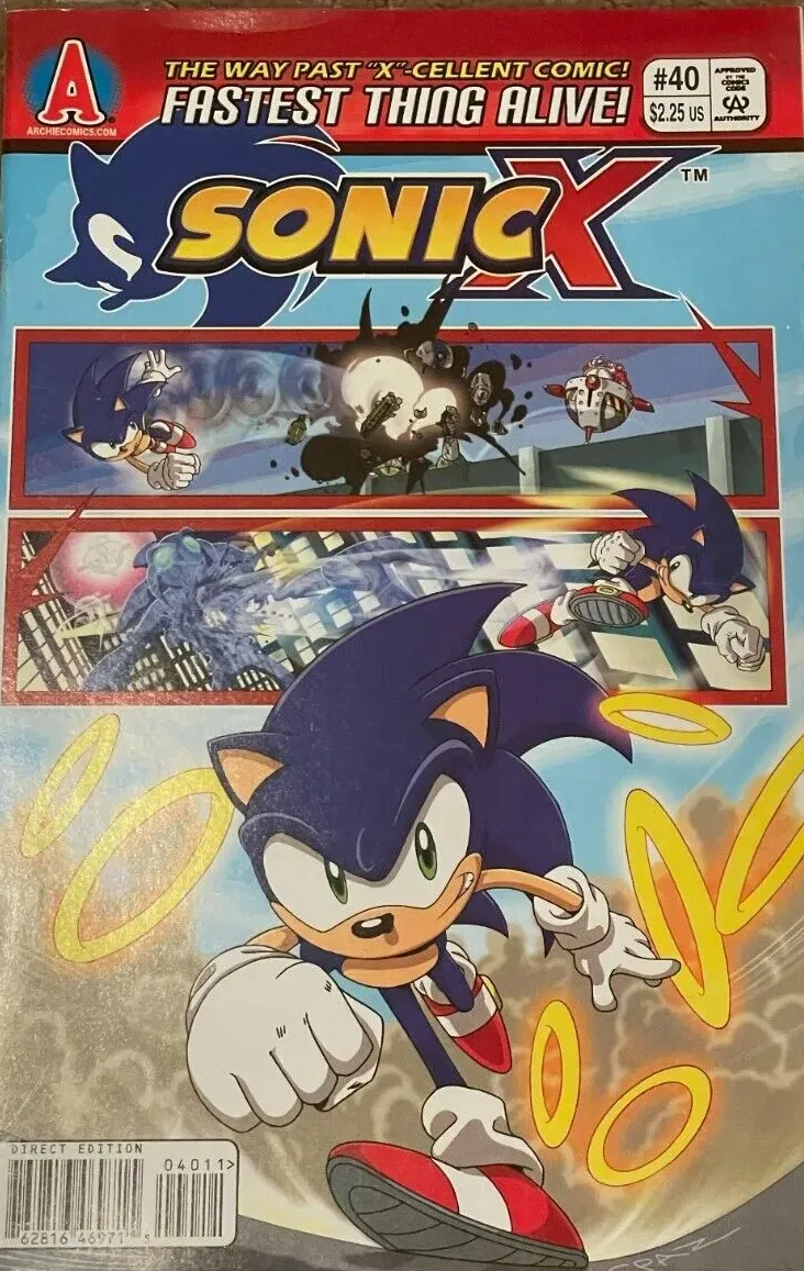 Sonic X #40 Comic