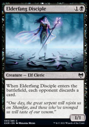 Elderfang Disciple (Kaldheim) Trading Card