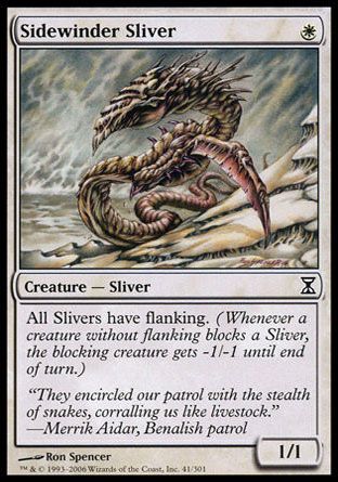 Sidewinder Sliver (Time Spiral) Trading Card