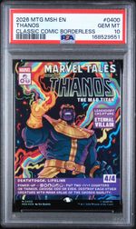 Thanos, the Mad Titan #400 (Marvel Super Heroes - Borderless Foil)