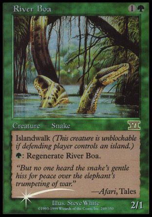 River Boa (FNM Promos) Trading Card