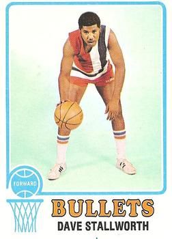 Dave Stallworth 1973 Topps #133 Sports Card