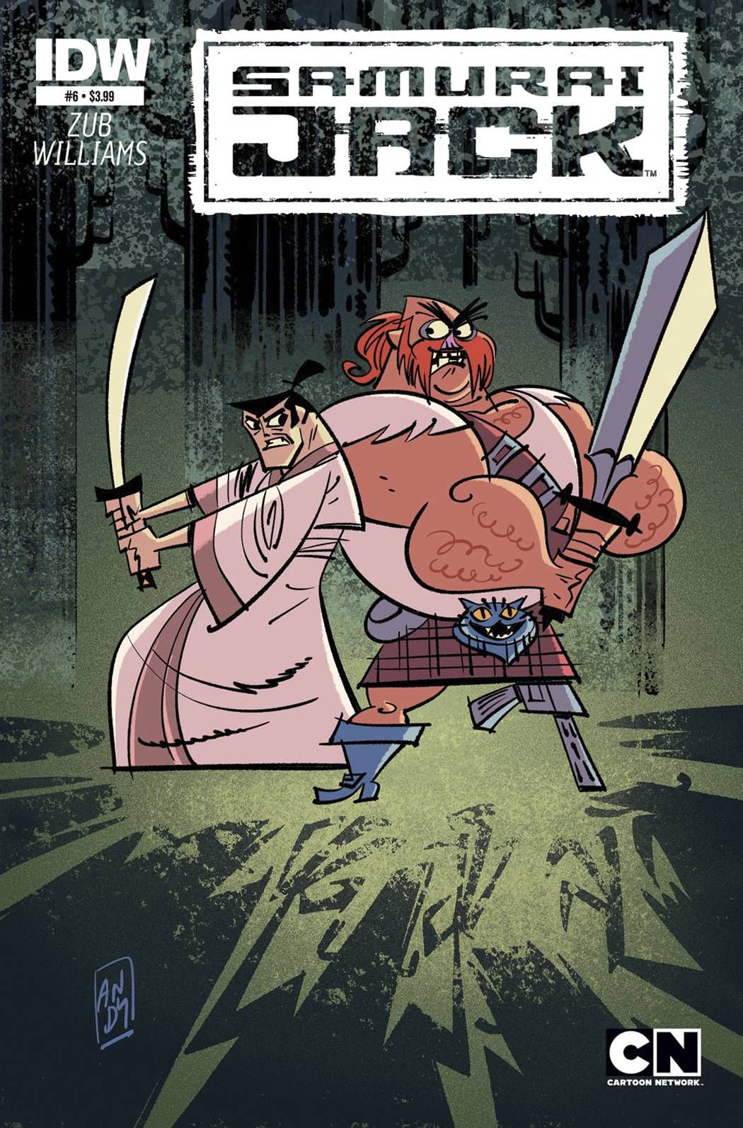 Samurai Jack #6 Comic