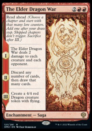 The Elder Dragon War (Dominaria United) Trading Card