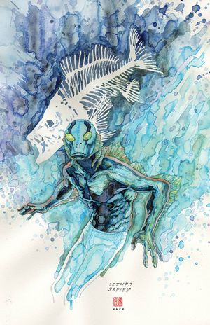 Abe Sapien #31 (Mack Variant Cover)
