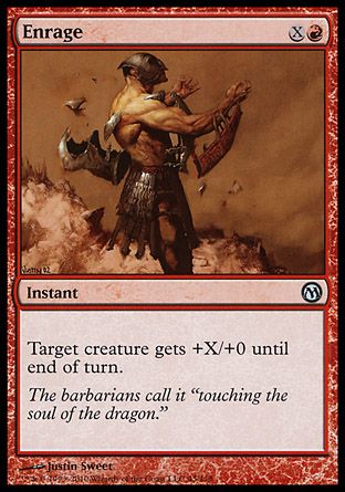 Enrage (Duels of the Planeswalkers) Trading Card