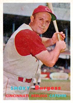Smoky Burgess 1957 Topps #228 Sports Card