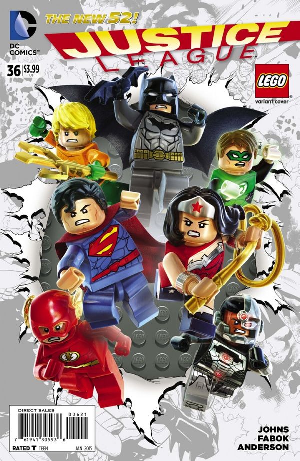 Justice League #36 (Lego Variant Ed)