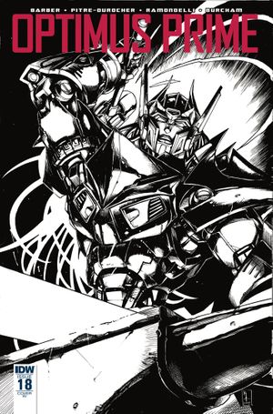 Optimus Prime #18 (10 Copy Cover)