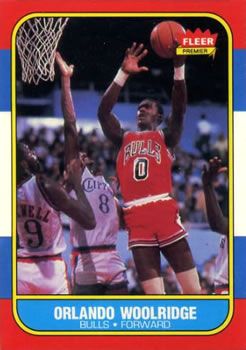 Orlando Woolridge 1986 Fleer #130 Sports Card