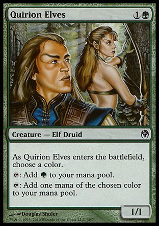 Quirion Elves (Phyrexia vs. The Coalition) Trading Card