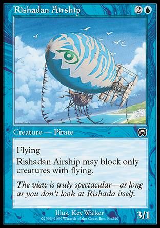 Rishadan Airship (Mercadian Masques) Trading Card