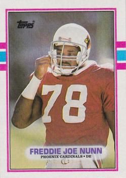 Freddie Joe Nunn 1989 Topps #286 Sports Card