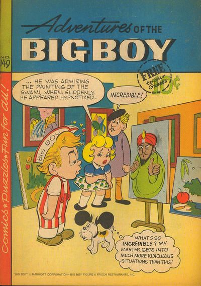 Adventures of Big Boy #149 [East] Comic