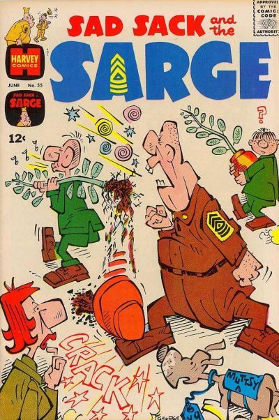 Sad Sack And The Sarge #55 Comic