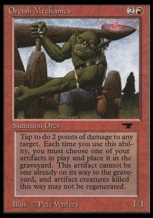 Orcish Mechanics (Antiquities) Trading Card