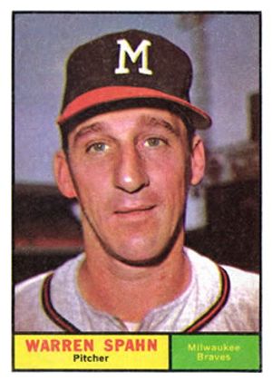 Warren Spahn 1961 Topps #200